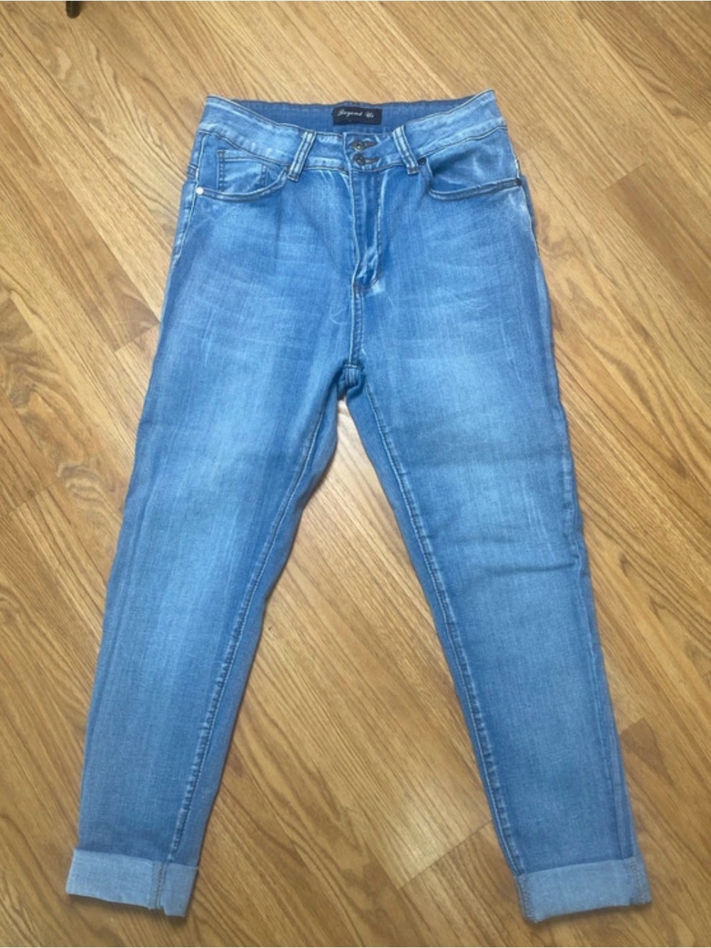 Beyond us - size 14 - Women's Light Blue Denim Jeans - Casual Skinny Fit EUC